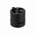 Spirobutor 1000 WDT tool fully assembled, matte black 3D printed espresso distribution tool